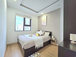 2 chambres, fer et planche Ă repasser, Wi-Fi, draps fournis