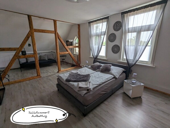 2 slaapkamers, wifi, beddengoed