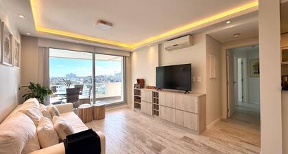 Punta del Este, fully equipped apartment, full amenities, 100mts from the sea