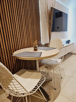 Leilighet, 1 soverom | Spiseområde