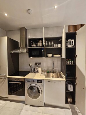 Leilighet, 1 soverom | Klesvask