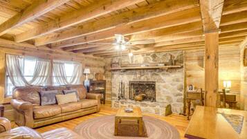 Smart TV, fireplace, video games, foosball