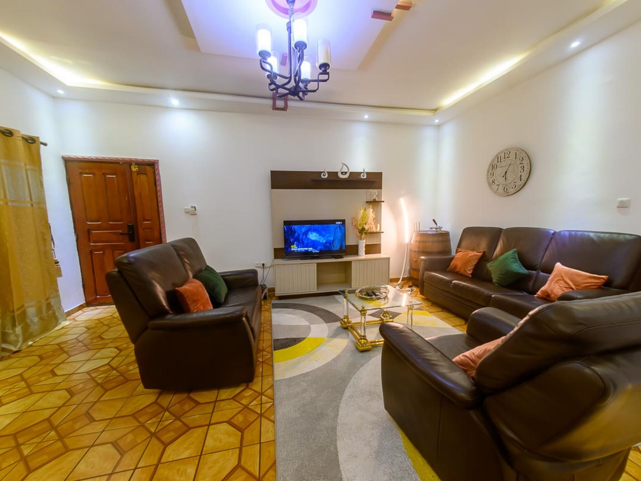 Apartment, 1 Bedroom, Balcony, Garden View | Living room