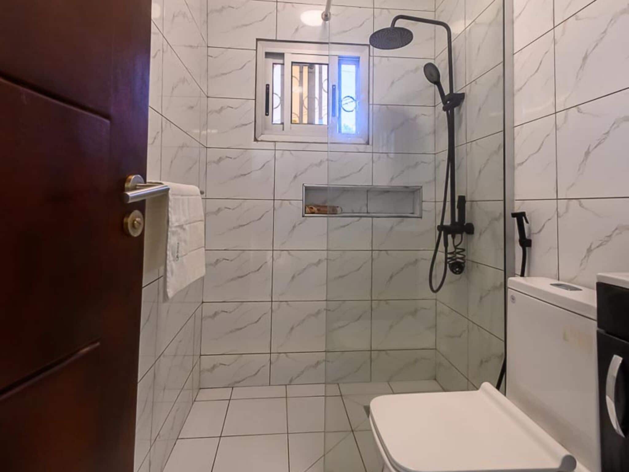 Apartment, 1 Bedroom, Balcony, Garden View | Bathroom