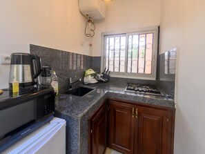 Apartamento, 1 quarto, sacada, vista para o jardim | Parte interna
