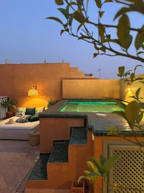 Property grounds - Riad Noor – With patio, terrace and pool – Kasbah, Medina of Marrakech (Marrakesh)