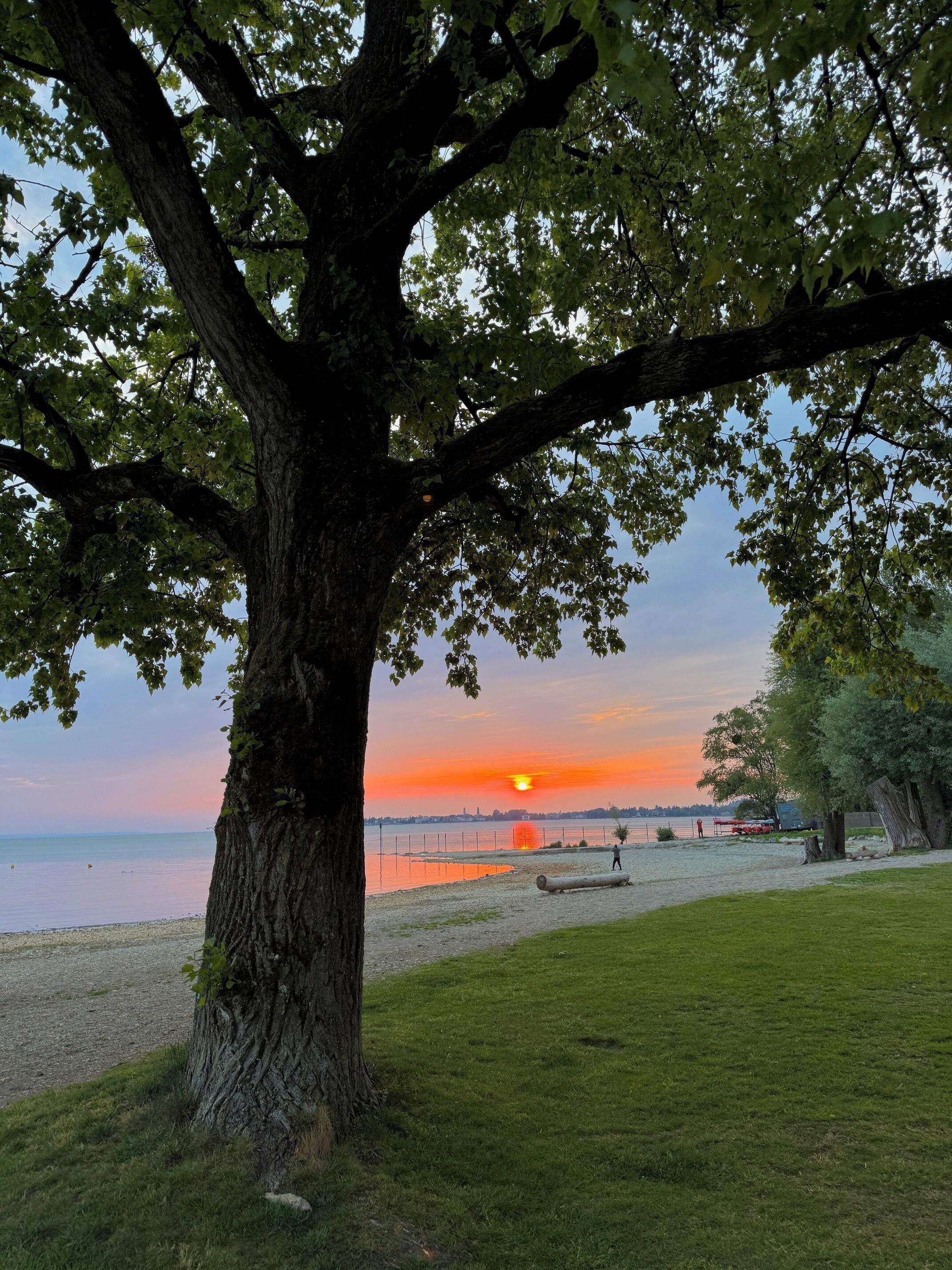 Sonnenuntergang am Strand
