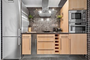 Microwave, oven, dishwasher