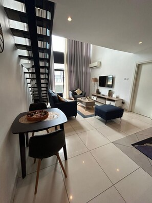 Appartement Duplex | Coin séjour