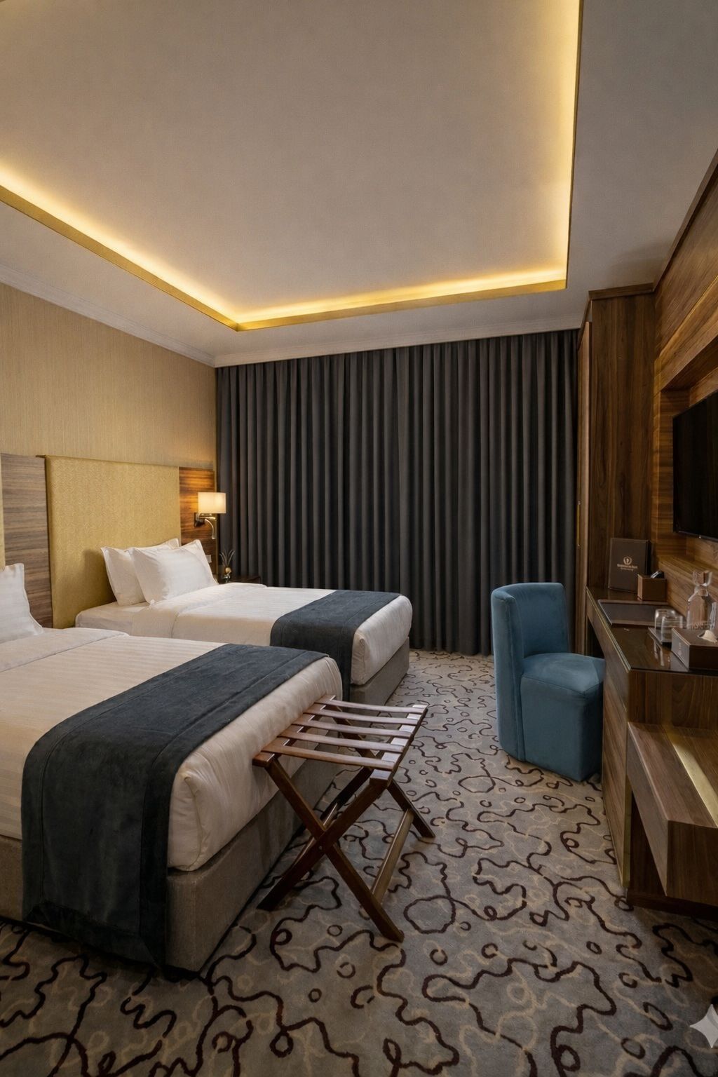 Two-Bedroom Suite | Seprai premium, selimut bulu angsa, dan tempat tidur Tempur-Pendic