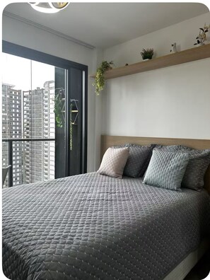 1 habitación, internet y ropa de cama 