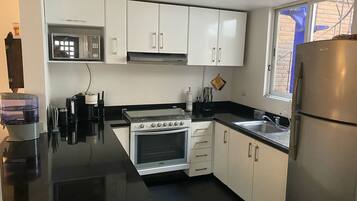 Microwave, oven, stovetop