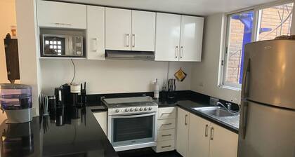 Tlalpan Center House. Near Zona Hospitales Sur. Azteca Stadium area. UNAM.