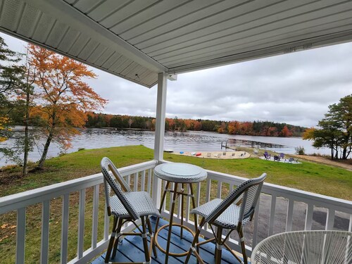 🌊 Riverfront Peninsula Retreat，Private Beach Forest Views