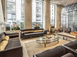 Interior - Spacious 1BR Living | Marmara Park Avenue | Pool (New York)