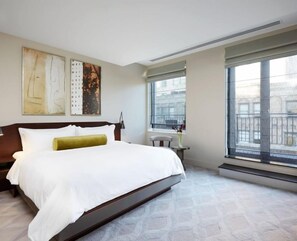 Fer et planche à repasser, literie fournie