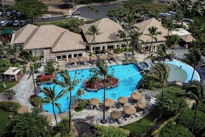 Outdoor pool, a heated pool - Marriott's Ko Olina Beach Club ocean view, full access to resort amenities (Kapolei)