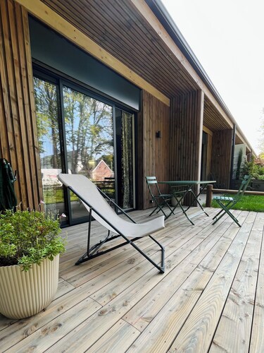 Maison avec jardin et piscine dans une résidence proche de la mer et du Touquet