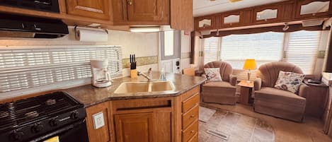 Microwave, oven, stovetop