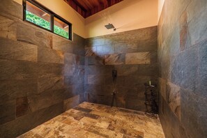 Towels, soap, toilet paper