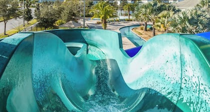 Enchanted Clock Tower Close to Major Theme Parks