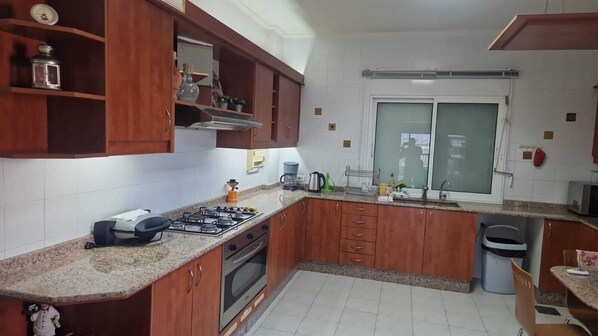Family Apartment, Sea View | Private kitchen - Belle Maison Bdadoun by Hansa  (Blaybel)