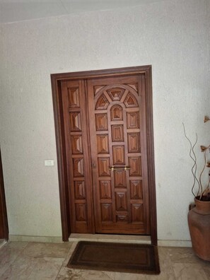 Interior entrance