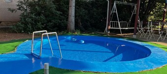 Family friendly Private pool Quiet location, own garden Walking distance to Lake Balaton