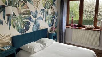 3 chambres, draps fournis