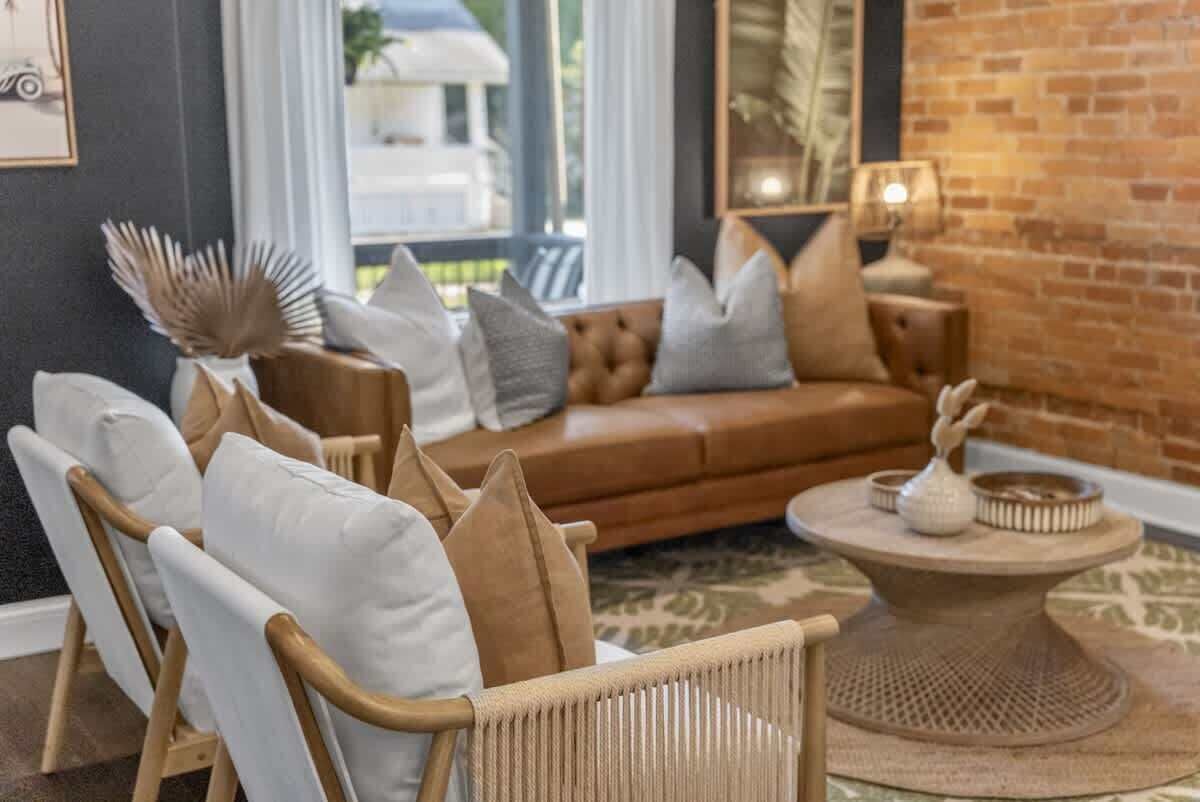 Una Smart TV, una oficina