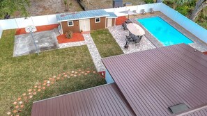 Outdoor pool - The Seminole Heights Suncatcher - Pool & Basketball (Tampa)