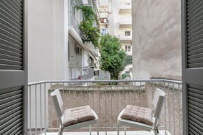Apartment, Balkon, Stadtblick | Balkon