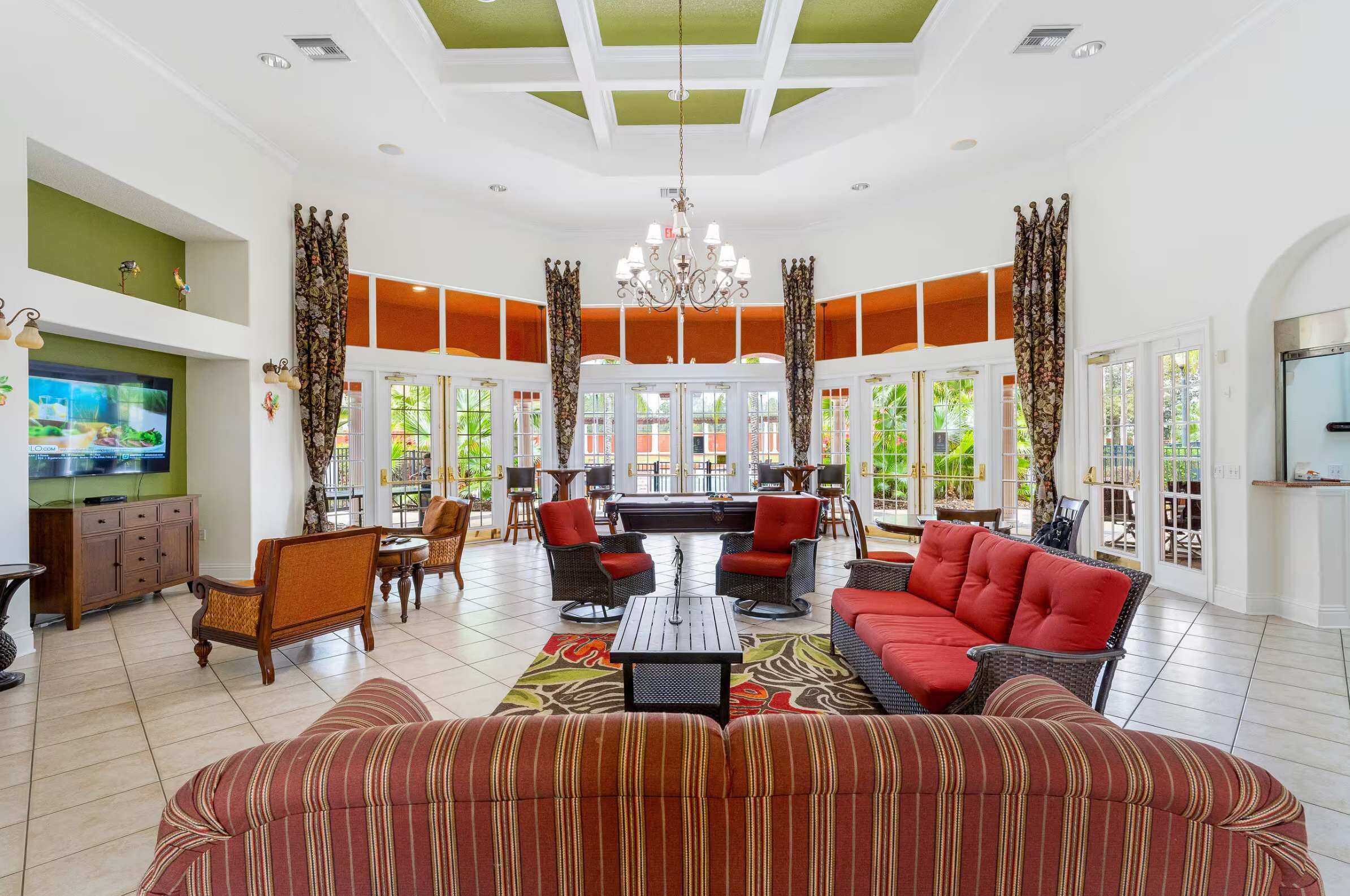 Área de sala de estar