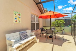 House, Multiple Beds, Pool Access, Pool View (Tropical Oasis on Hypolita) | Outdoor dining