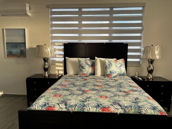 2 chambres, bureau, accès au Wi-Fi (inclus), literie fournie