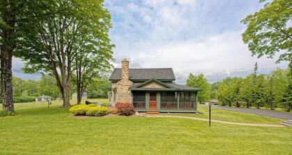 Lakeside Retreat with Guest Cottage on 5+ Acres