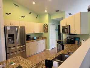 Microwave, oven, dishwasher