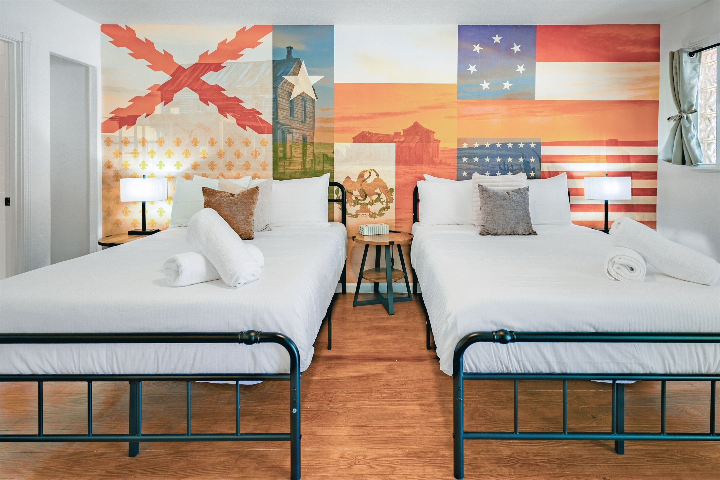 1 多间卧室、免费 WiFi、床单