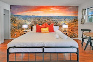 Free WiFi, bed sheets