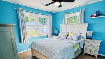 2 bedrooms, iron/ironing board, free WiFi, bed sheets