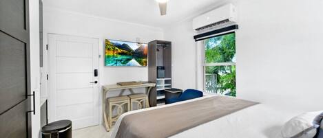 1 chambre, fer et planche Ă repasser, Wi-Fi, draps fournis