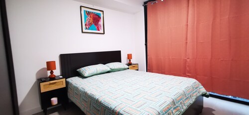 Luxury apartment full equip. in San Jose with balcony city views & top amenities