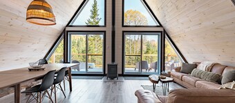 Splendid Chalet A-FRAME * Breathtaking views and tranquility & SPA