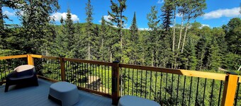 *NEW Chalet A-FRAME in Mauricie* Breathtaking views and tranquility & SPA