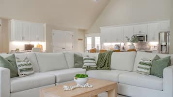 Smart TV, foosball, table tennis, computer monitors