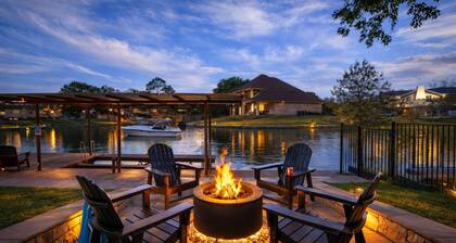 Lakefront w/ Pool & Guest House – Hot Tub, Dock, Fire Pit & Peaceful Views