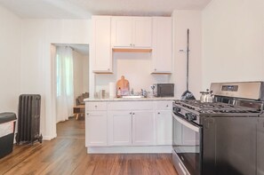 Microwave, oven, stovetop