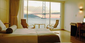 Twin kamer, uitzicht op zee | Uitzicht vanuit de kamer