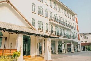 Façade de l’hébergement