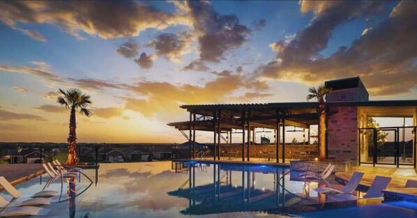 Pool - King Suite by AFB & Sea World | Pool + Playground (San Antonio)